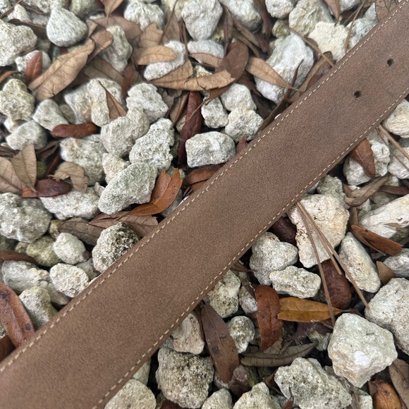 GG Gucci Emblematic Marmont Brown Leather Belt Silver Buckle L - Picture 13 of 15